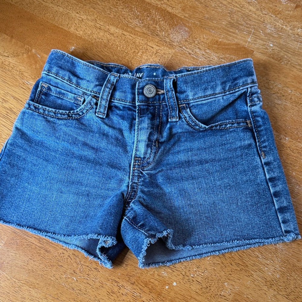 Girls Old Navy Classic Blue Jean Shorts